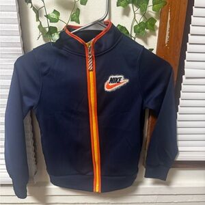 Nike Youth Navy and Orange Jacket